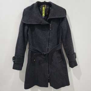 Soia & Kyo Belted Wool Blend Coat